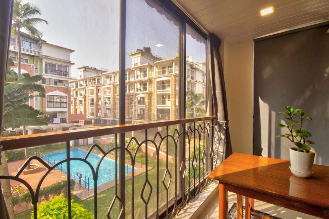 Amazing Pool View Candolim Goa 2Bhk Apartment Eksteriør billede