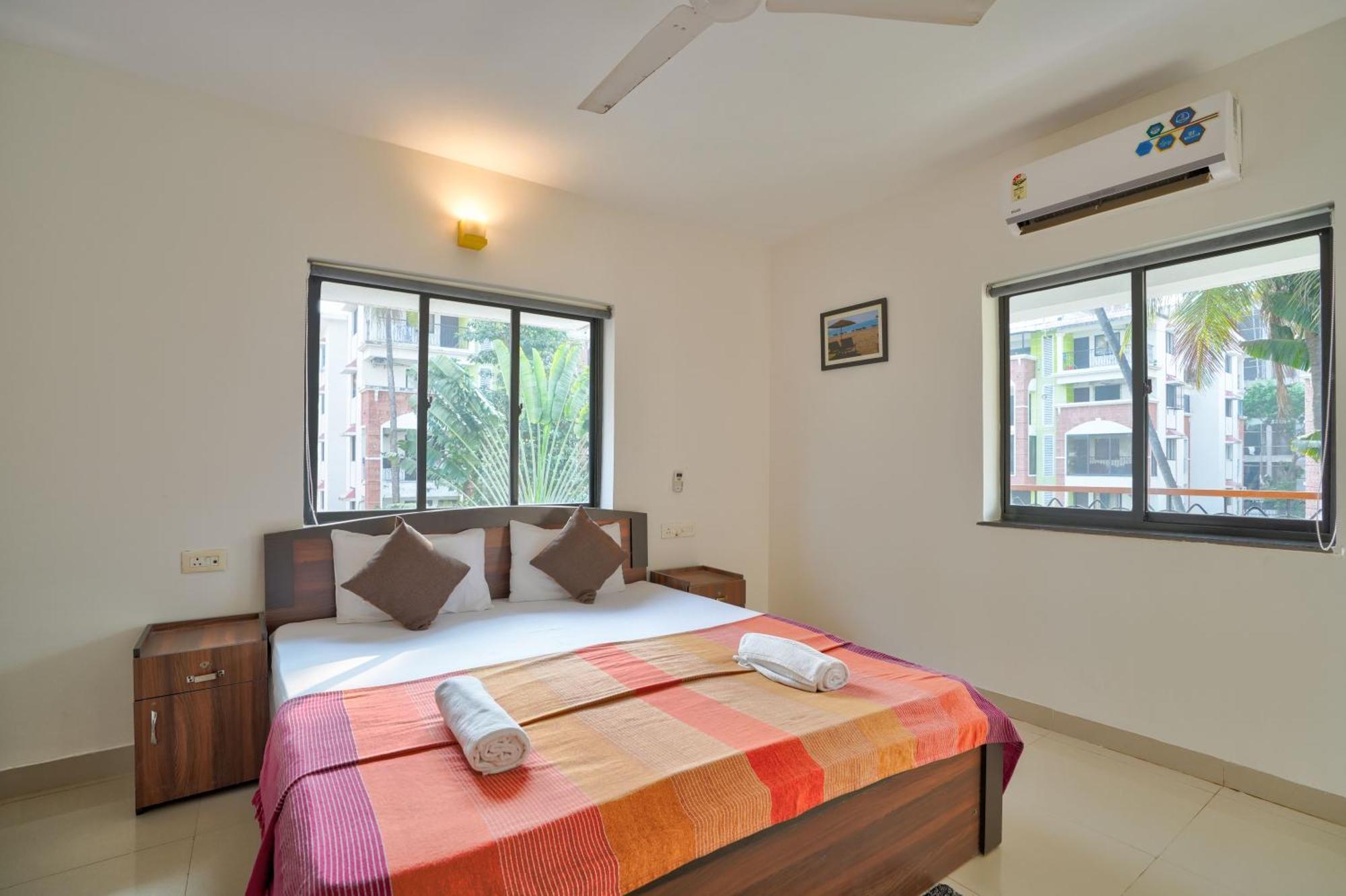 Amazing Pool View Candolim Goa 2Bhk Apartment Eksteriør billede